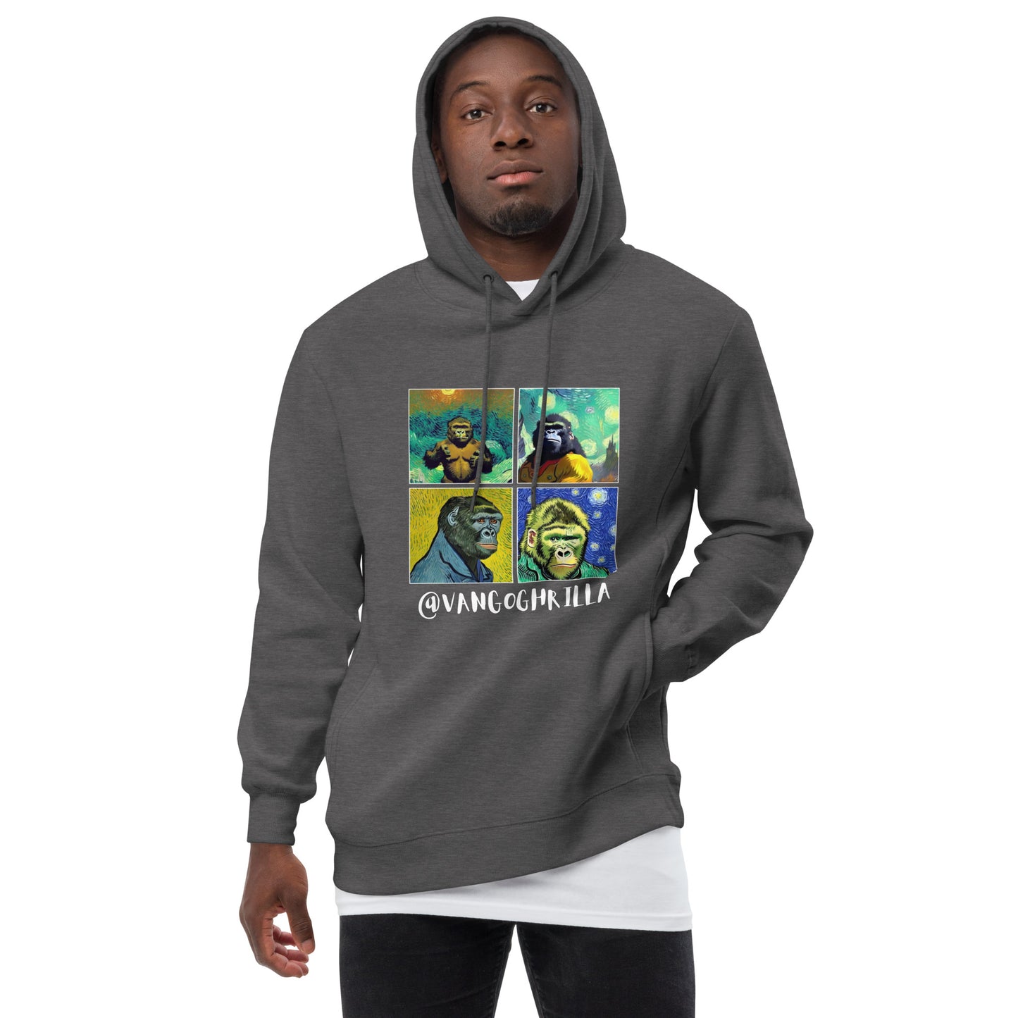 Van Goghrilla Unisex fashion hoodie